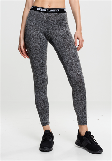 Ladies Active Melange Logo Leggings